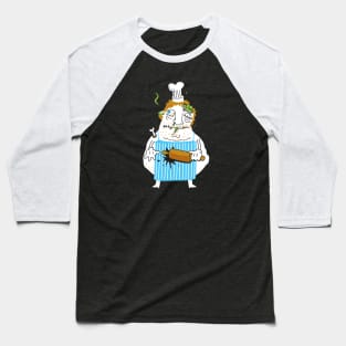 Master Chef Zombie Baseball T-Shirt